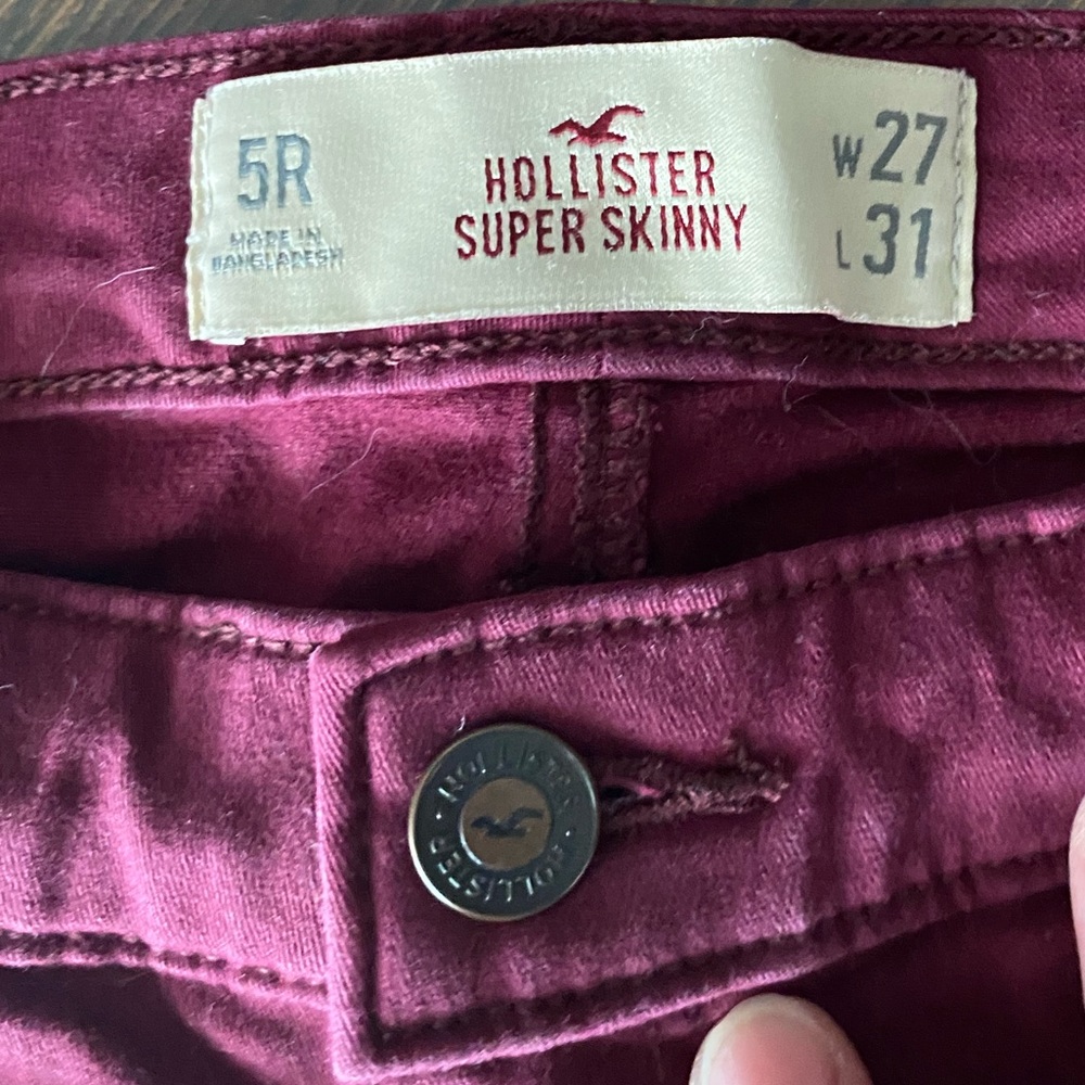 Size 5 Hollister super skinny pants